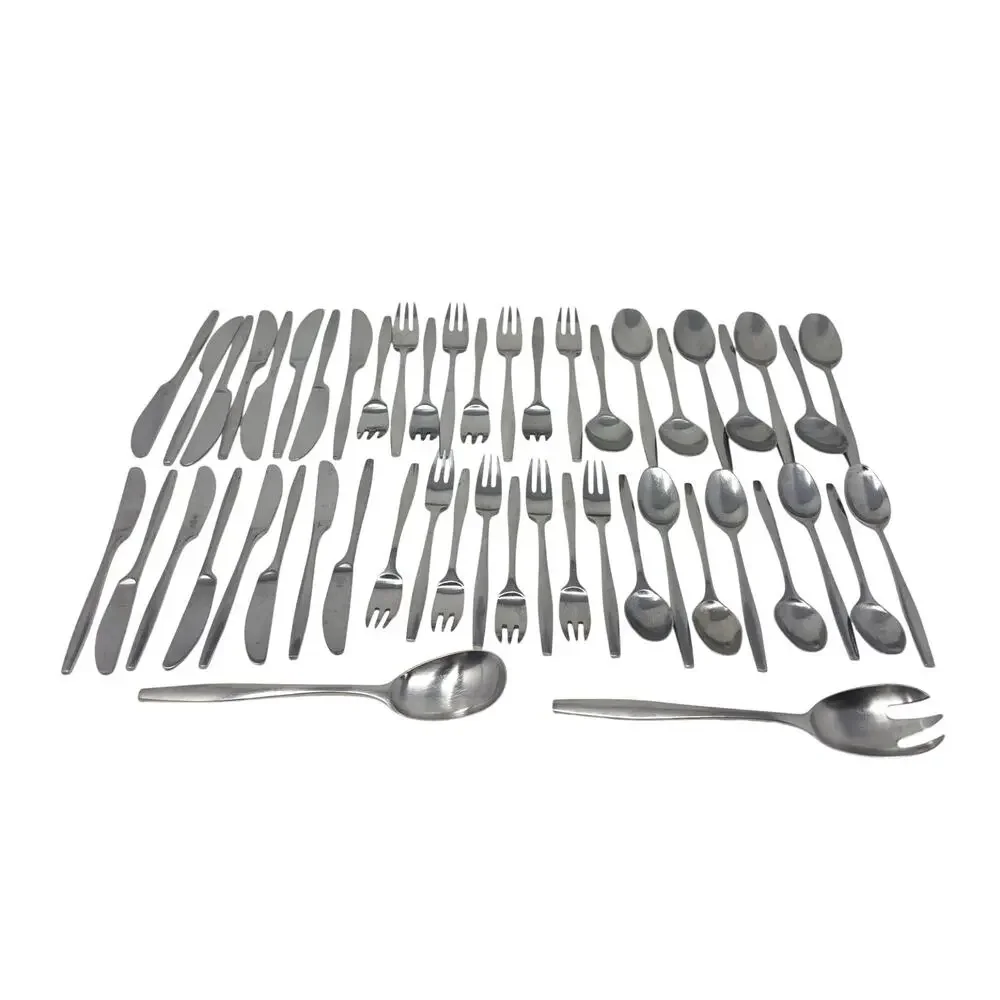 Dansk Variation V Flatware Set Service for 8 Finland IHQ 50 Pieces